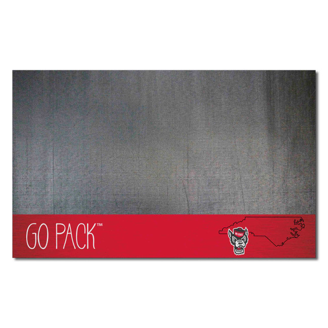 NC State Wolfpack Southern Style Vinyl Grill Mat - 26in. x 42in.