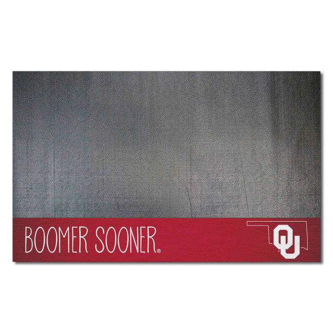 Oklahoma Sooners Southern Style Vinyl Grill Mat - 26in. x 42in.