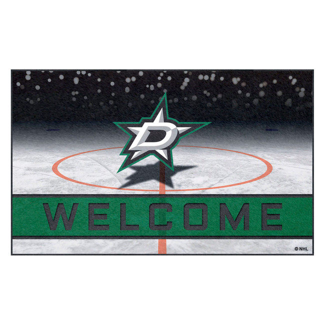 NHL - Dallas Stars Crumb Rubber Door Mat 18"x30"