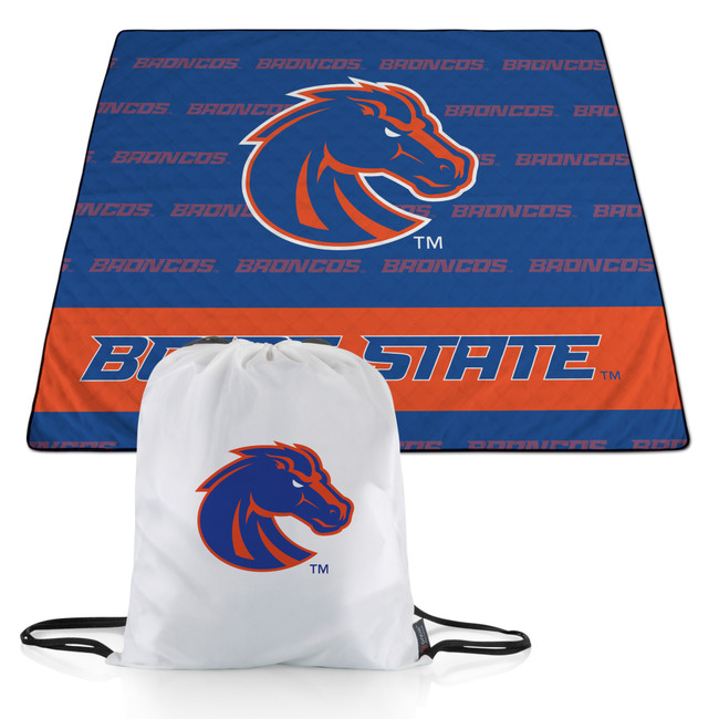 Boise State Broncos Impresa Picnic Blanket, (Blue & Orange)