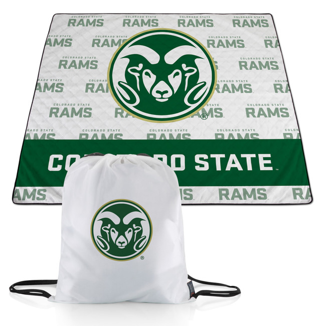 Colorado State Rams Impresa Picnic Blanket, (Green & White)