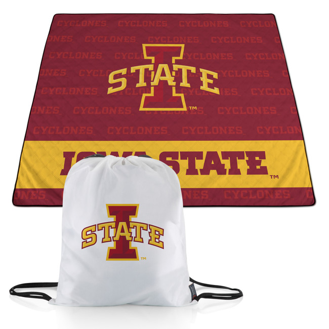 Iowa State Cyclones Impresa Picnic Blanket, (Red & Gold)