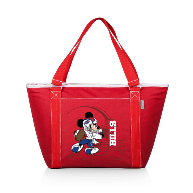 Buffalo Bills Mickey Mouse Topanga Cooler Tote Bag, (Red)
