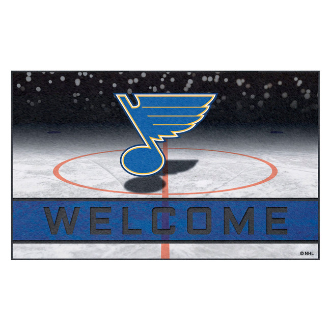 NHL - St. Louis Blues Crumb Rubber Door Mat 18"x30"
