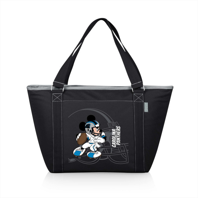 Carolina Panthers Mickey Mouse Topanga Cooler Tote Bag, (Black)