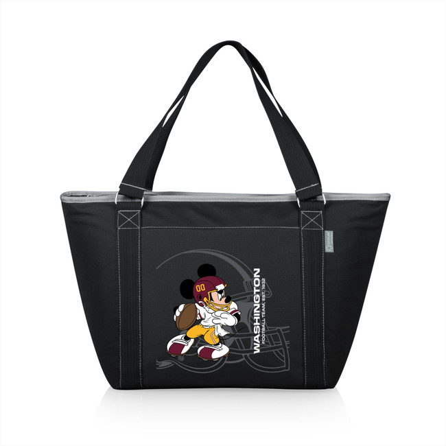 Washington Commanders Mickey Mouse Topanga Cooler Tote Bag, (Black)