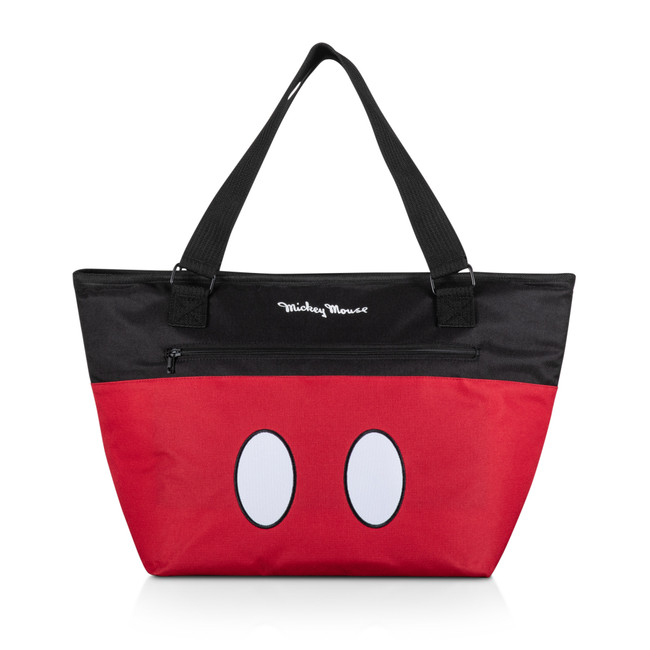 Mickey Mouse Shorts Mickey Shorts Topanga Cooler Bag, (Black with Red Pattern)