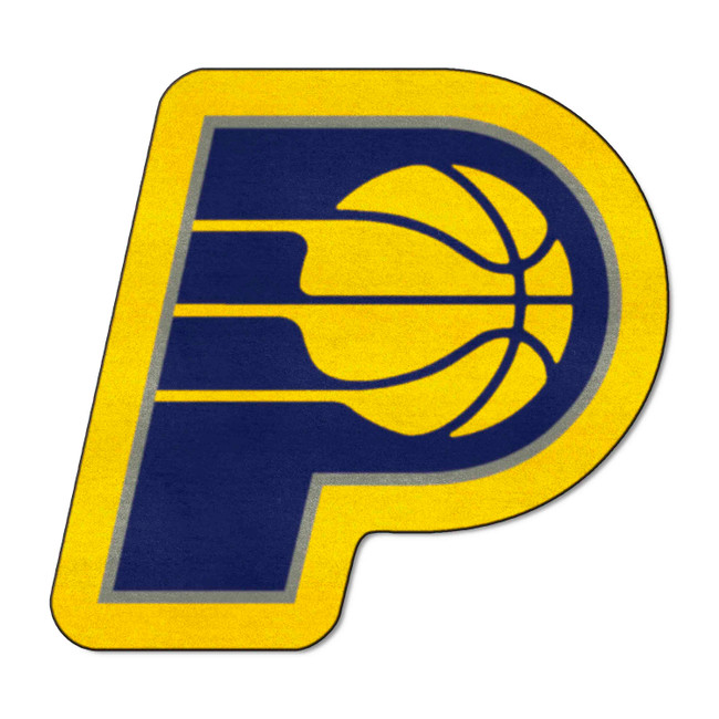 Indiana Pacers Mascot Rug P Primary Logo