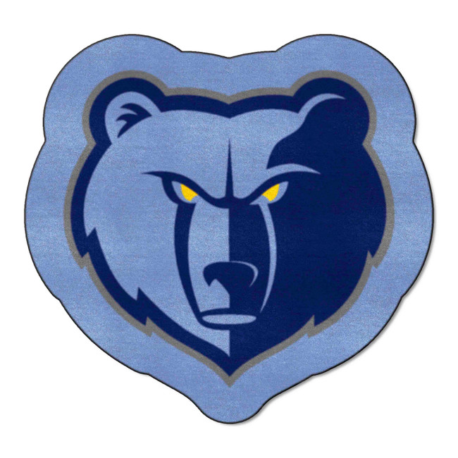 Memphis Grizzlies Mascot Rug Grizzly Head Primary Logo