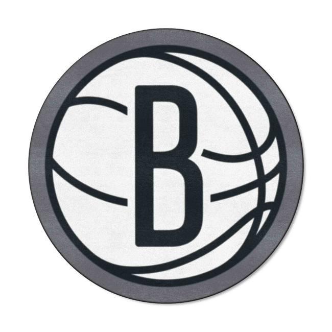 Brooklyn Nets Mascot Rug Nets Shield Primary Logo