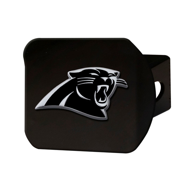 Carolina Panthers Hitch Cover - Black Panther Primary Logo Black