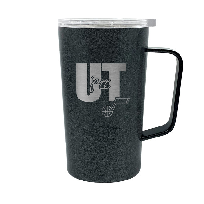 NBA Utah Jazz 18oz Onyx Hustle Travel Mug
