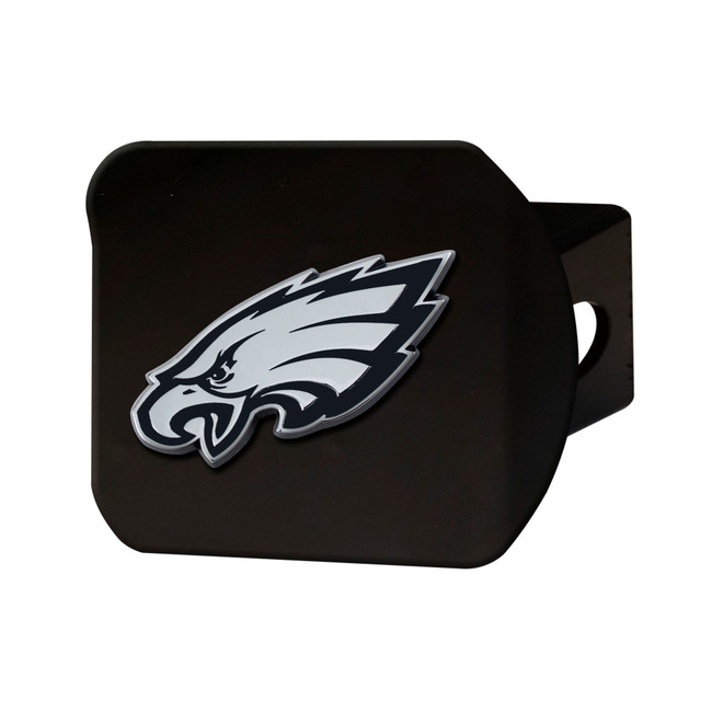 Philadelphia Eagles Hitch Cover - Black Eagle Head Primary Logo Black