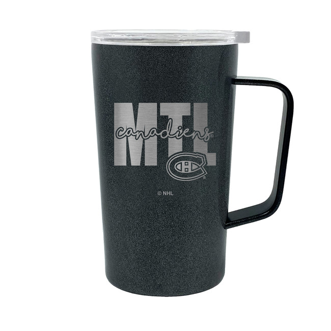 NHL Montreal Canadiens 18oz Onyx Hustle Travel Mug