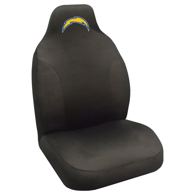 Los Angeles Chargers Embroidered Seat Cover Bolt Primary Logo