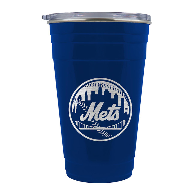 MLB New York Mets 22oz Tailgater Travel Tumbler
