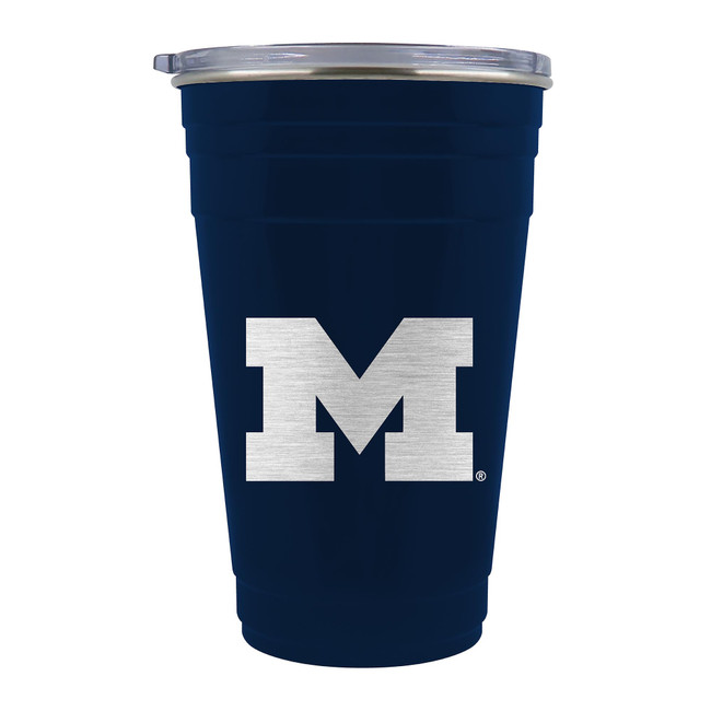 NCAA Michigan Wolverines 22oz Tailgater Travel Tumbler