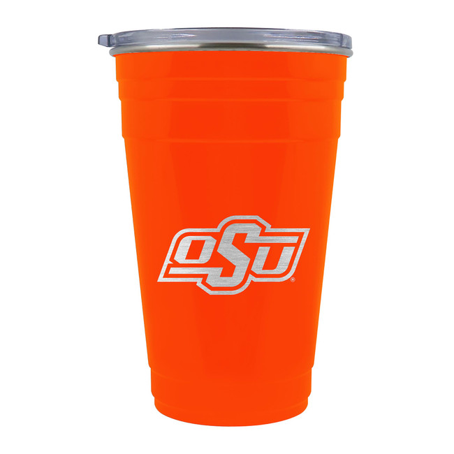 NCAA Oklahoma State Cowboys 22oz Tailgater Travel Tumbler