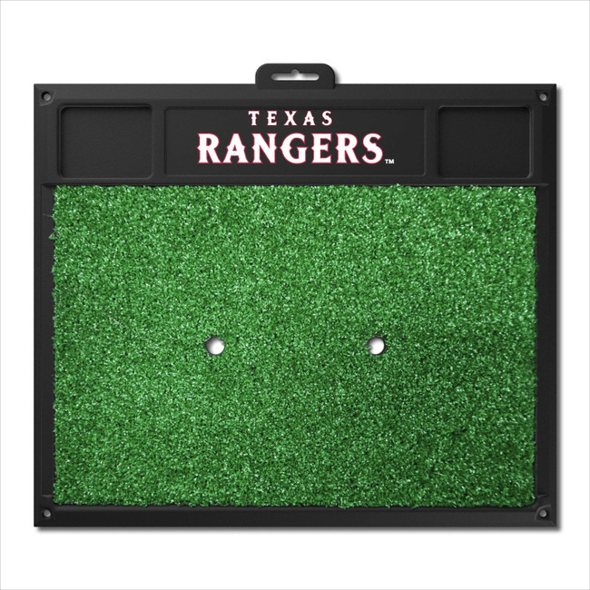 MLB - Texas Rangers Golf Hitting Mat 20" x 17"