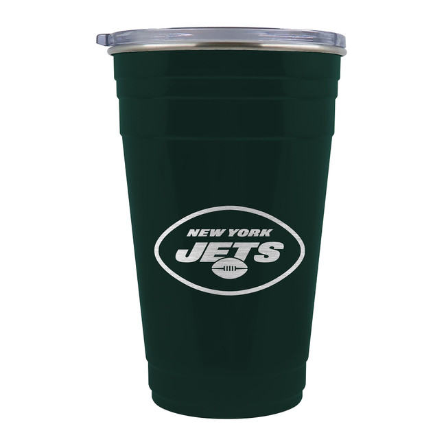 NFL New York Jets 22oz Tailgater Travel Tumbler