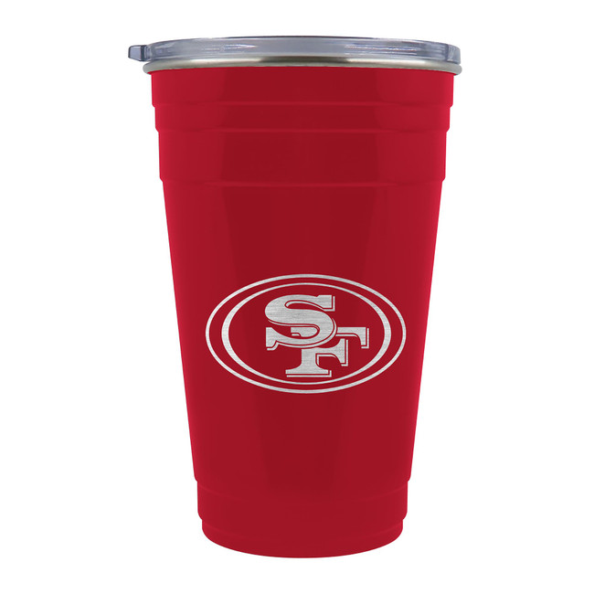 NFL San Francisco 49ers 22oz Tailgater Travel Tumbler