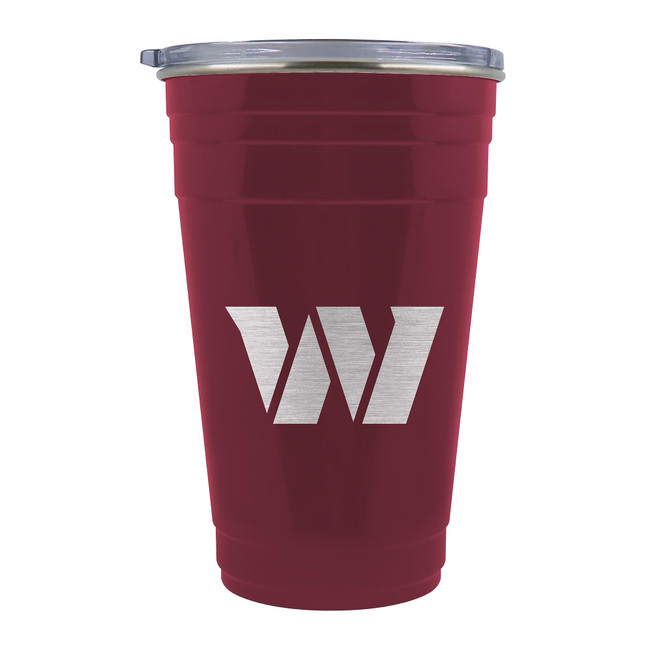NFL Washington Commanders 22oz Tailgater Travel Tumbler