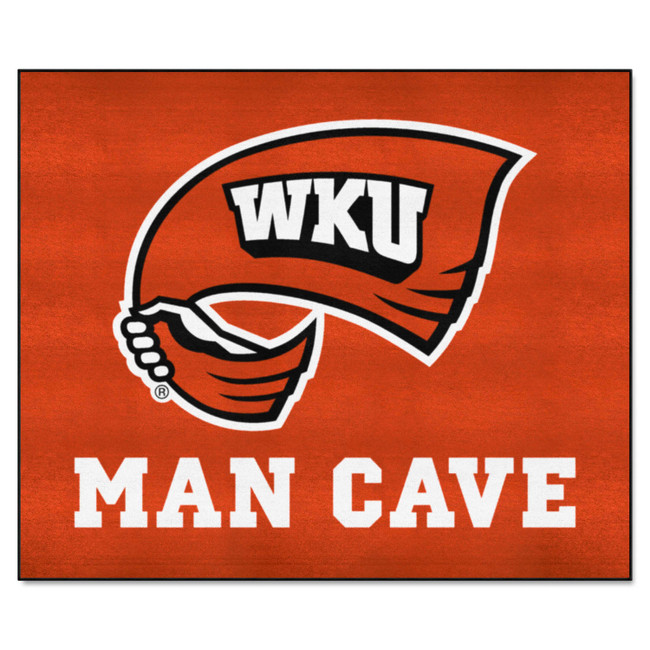 Western Kentucky Hilltoppers Man Cave Tailgater Rug - 5ft. x 6ft.