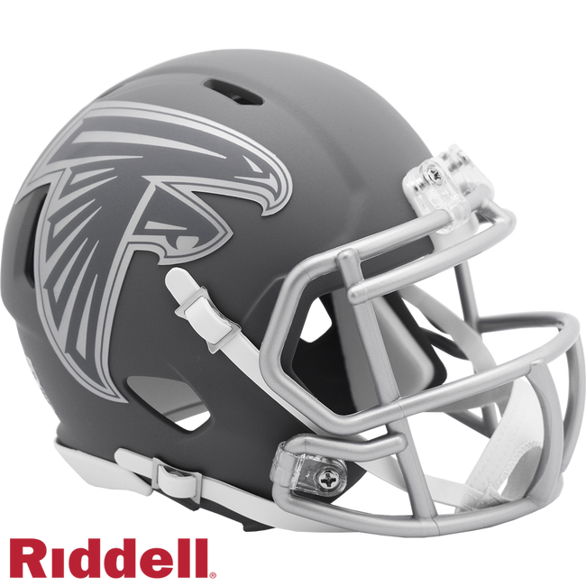 Atlanta Falcons Helmet Riddell Replica Mini Speed Style Slate Alternate
