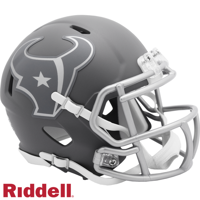 Houston Texans Helmet Riddell Replica Mini Speed Style Slate Alternate