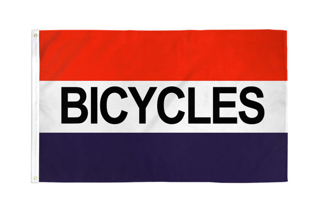 Bicycles Flag 3x5ft Poly