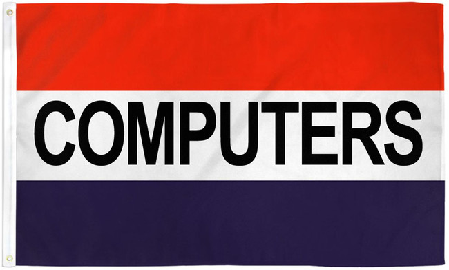 Computers Flag 3x5ft Poly