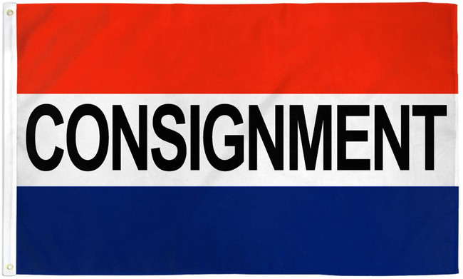 Consignment Flag 3x5ft Poly