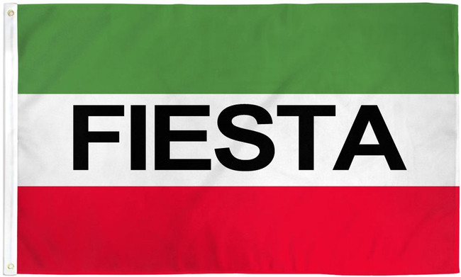 Fiesta Flag 3x5ft Poly