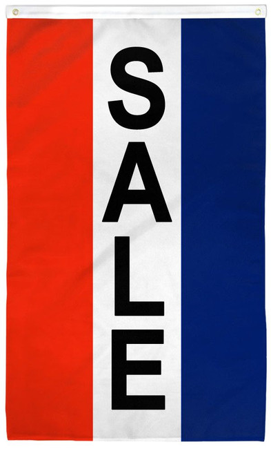 Sale (Vertical) Flag 3x5ft Poly