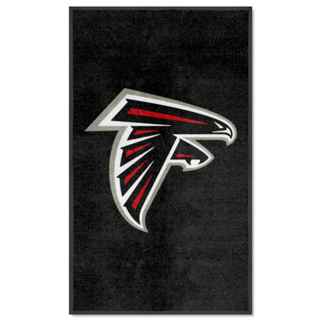 Atlanta Falcons 3X5 High-Traffic Mat with Durable Rubber Backing