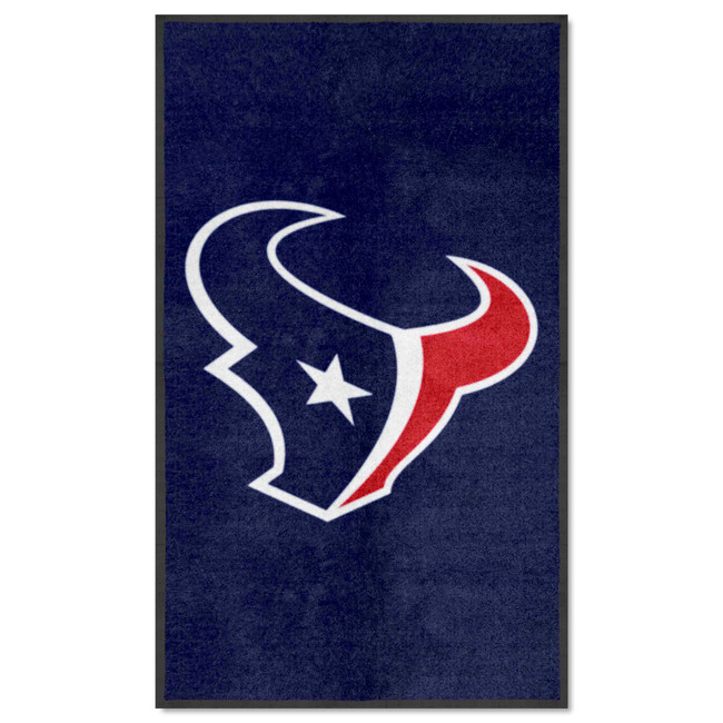 Houston Texans 3X5 High-Traffic Mat with Durable Rubber Backing