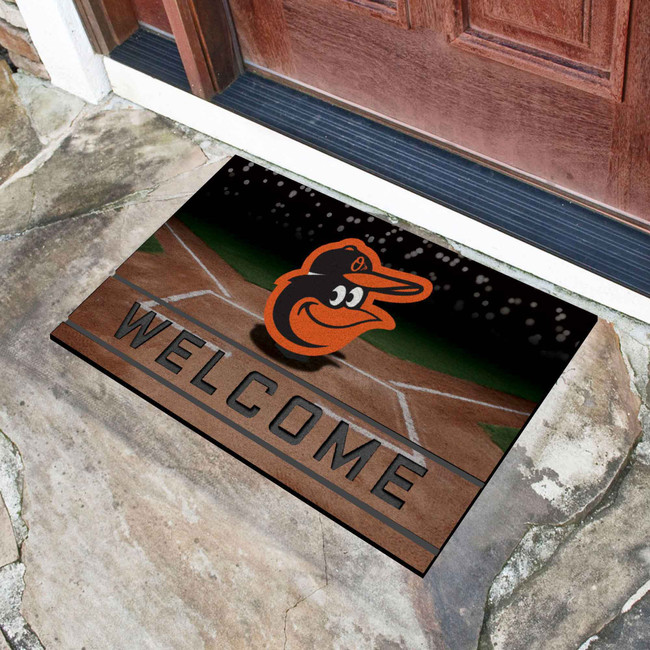 MLB - Baltimore Orioles Crumb Rubber Door Mat 18"x30"