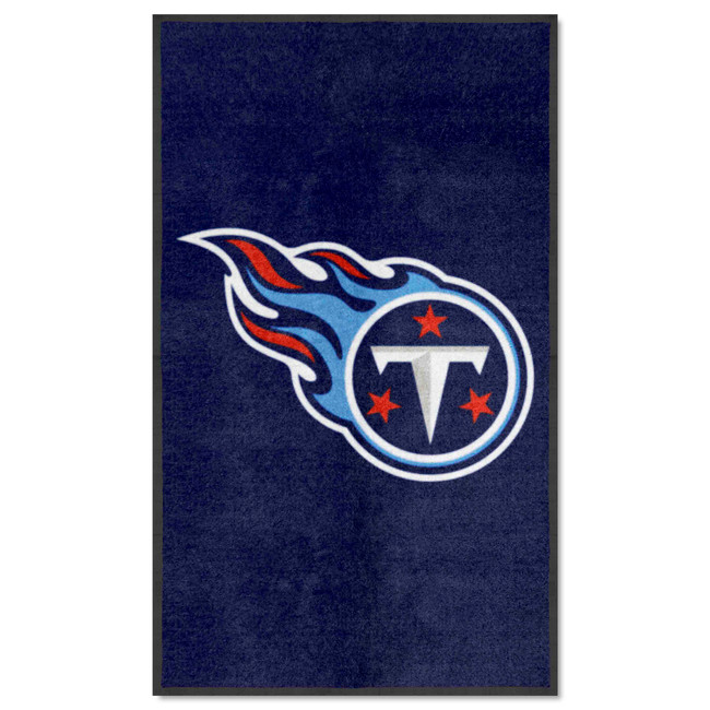 Tennessee Titans 3X5 High-Traffic Mat with Durable Rubber Backing