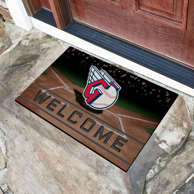 MLB - Cleveland Guardians Crumb Rubber Door Mat 18"x30"