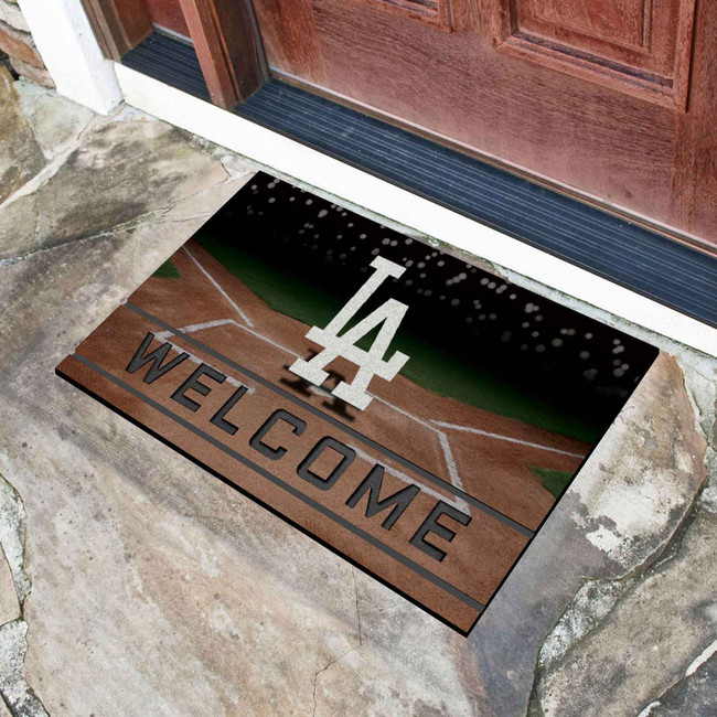 MLB - Los Angeles Dodgers Crumb Rubber Door Mat 18"x30"