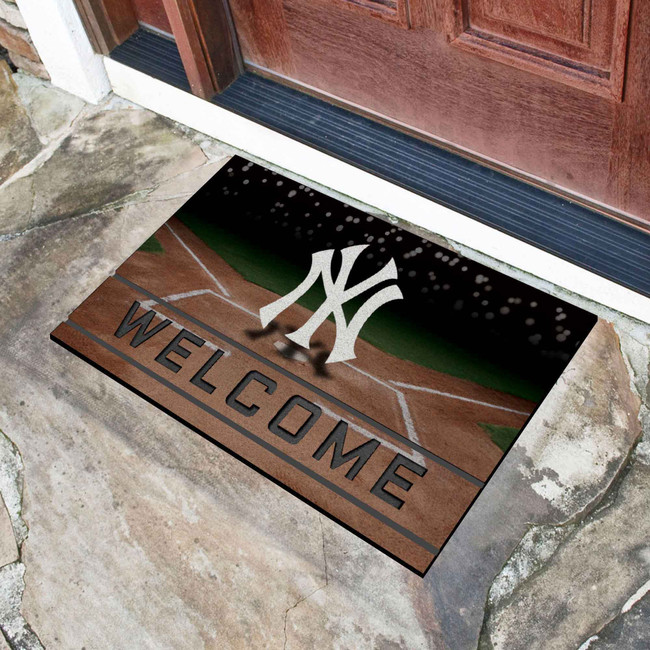 MLB - New York Yankees Crumb Rubber Door Mat 18"x30"
