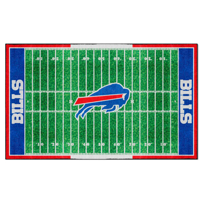 Buffalo Bills 6x10 Plush Rug