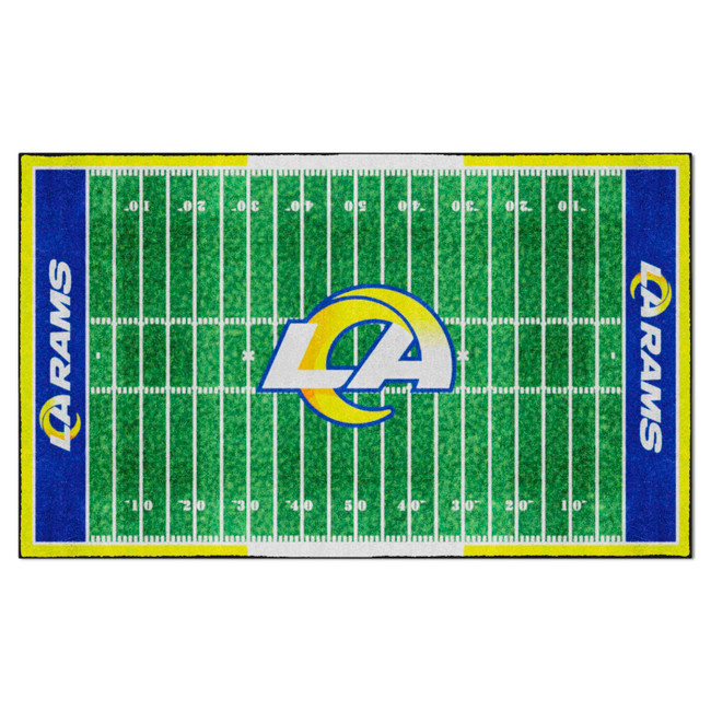 Los Angeles Rams 6x10 Plush Rug