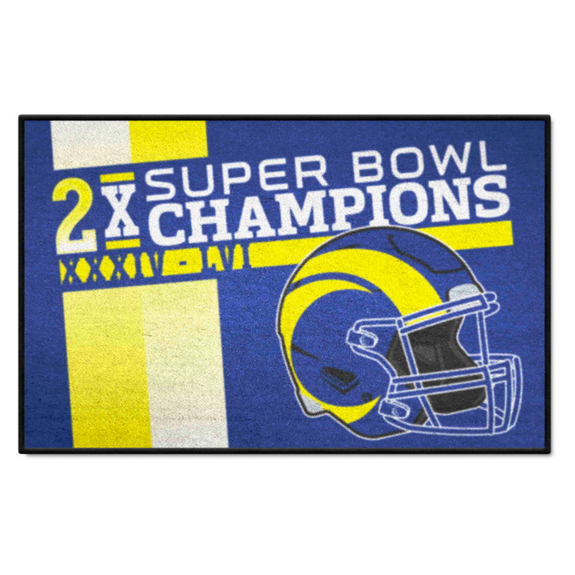 Los Angeles Rams Dynasty All-Star Mat