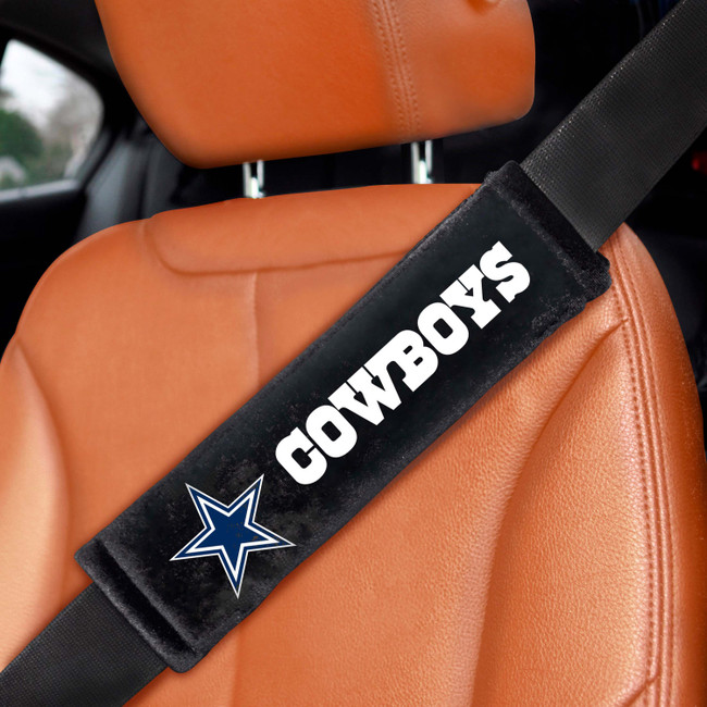 Dallas Cowboys Embroidered Seatbelt Pad - Pair