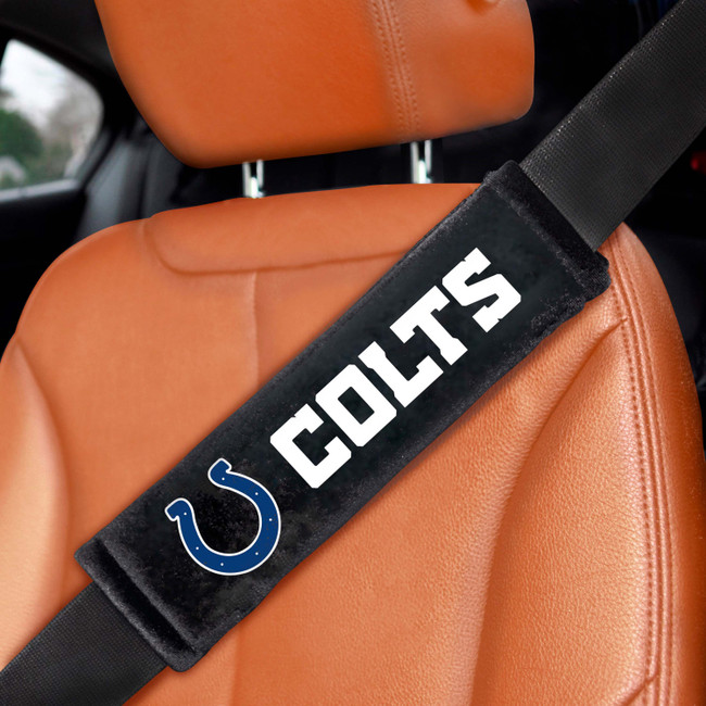 Indianapolis Colts Embroidered Seatbelt Pad - Pair