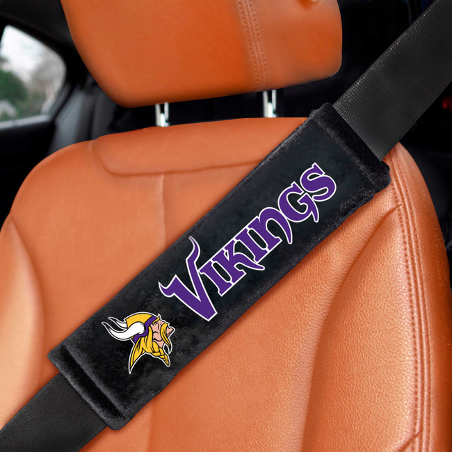 Minnesota Vikings Embroidered Seatbelt Pad - Pair