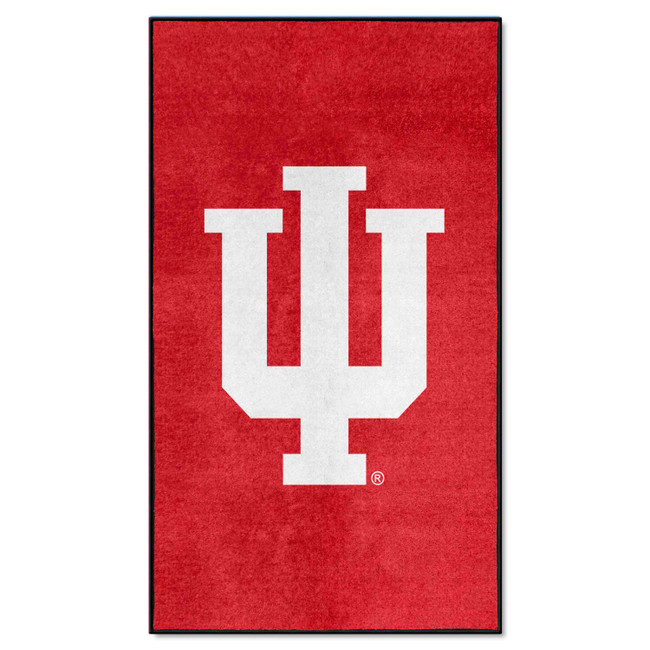Indiana Hooisers 3X5 High-Traffic Mat with Durable Rubber Backing - Portrait Orientation