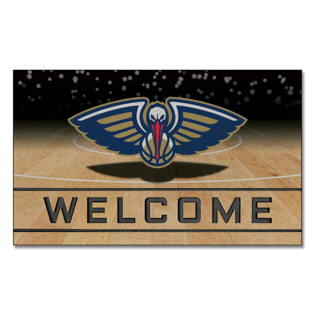 NBA - New Orleans Pelicans Crumb Rubber Door Mat 18"x30"