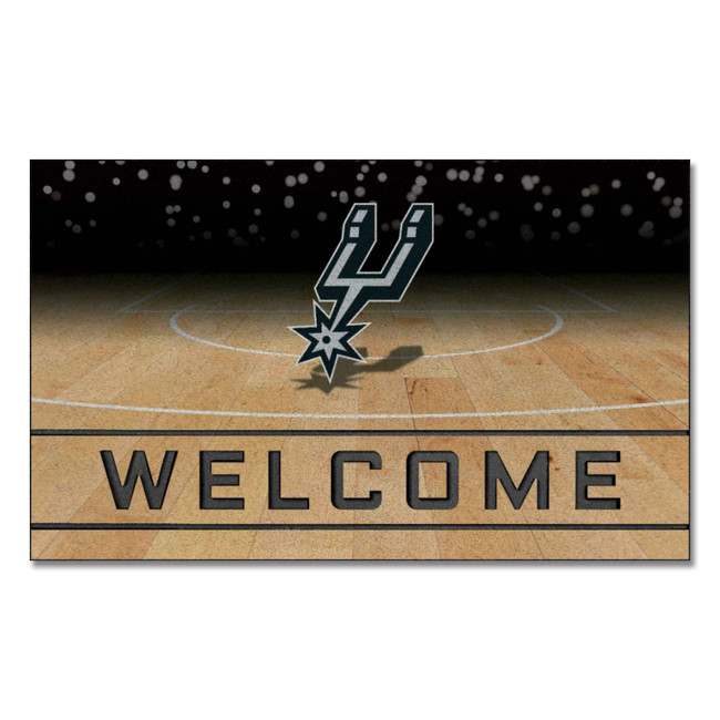 NBA - San Antonio Spurs Crumb Rubber Door Mat 18"x30"